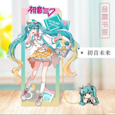 Hatsune Miku Metal Kitap Ayracı Model 1