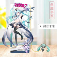 Hatsune Miku Metal Kitap Ayracı Model 3