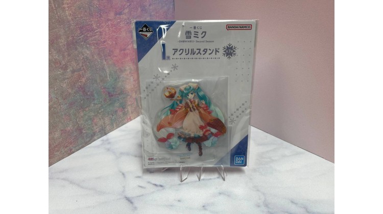 Vocaloid - Akrilik Stand - Hatsune Miku SNOW MIKU Second Season (Orijinal) 