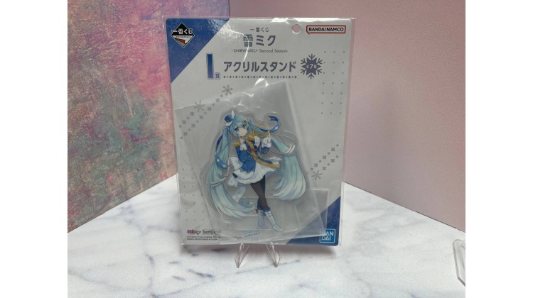 Vocaloid - Akrilik Stand - Hatsune Miku SNOW MIKU Model 2 (Orijinal) 