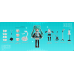 Hatsune Miku - Blokees DaaLaMode - Hatsune Miku Official Outfit Doll Figürü 