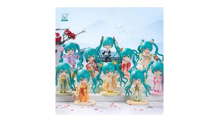 Hatsune Miku - Qu Yunshang Serisi Blind Box Figürleri Hatsune Miku - Qu Yunshang Serisi Blind Box Figürleri