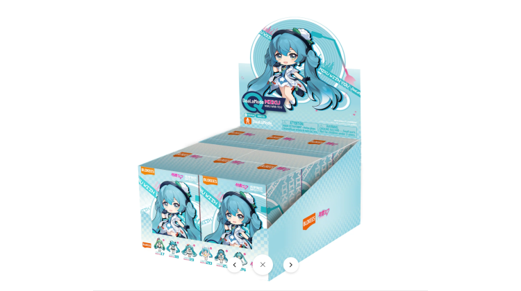 Hatsune Miku -  Blokees BJD Doll Blind Box Figürleri - DaaLaMode Q Series - MIKU WITH YOU