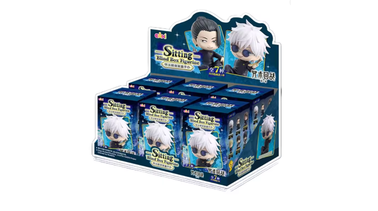 Jujutsu Kaisen - Sitting Figür Serisi Orijinal Blind Box