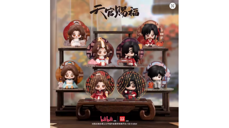 Heaven Official's Blessing  (Tian Guan Ci Fu) -  Shared Scenery  Serisi Blind Box Figürleri