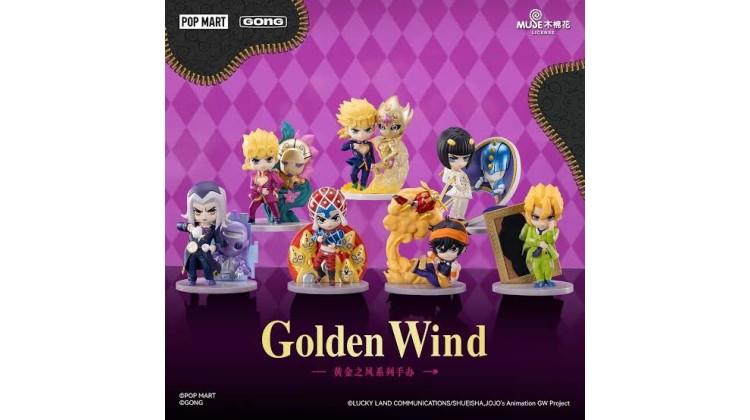JoJo's Bizarre Adventure Golden Wind Serisi Blind Box Figürleri