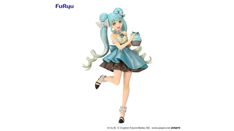 Hatsune Miku - Sweet Sweets - Choco Mint Pearl ver. Figürü