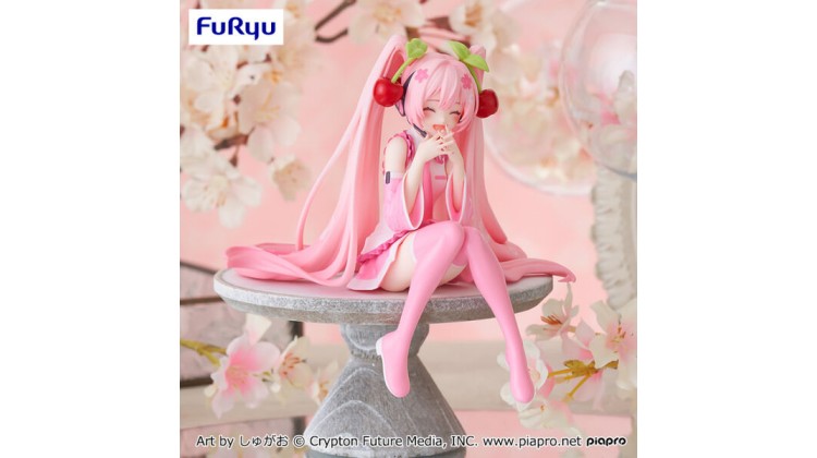 Hatsune Miku - Sakura Miku 2023, Nikkori ver. Noodle Stopper Figür