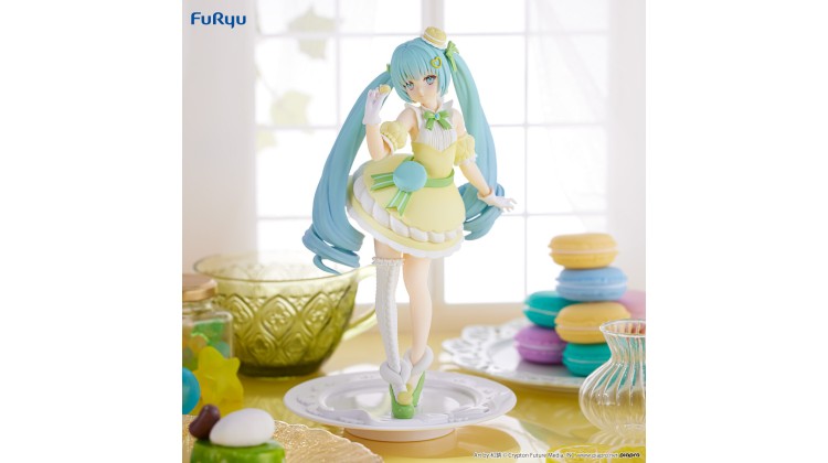 Hatsune Miku - Sweet Sweets - Citron Macaron ver. Figürü