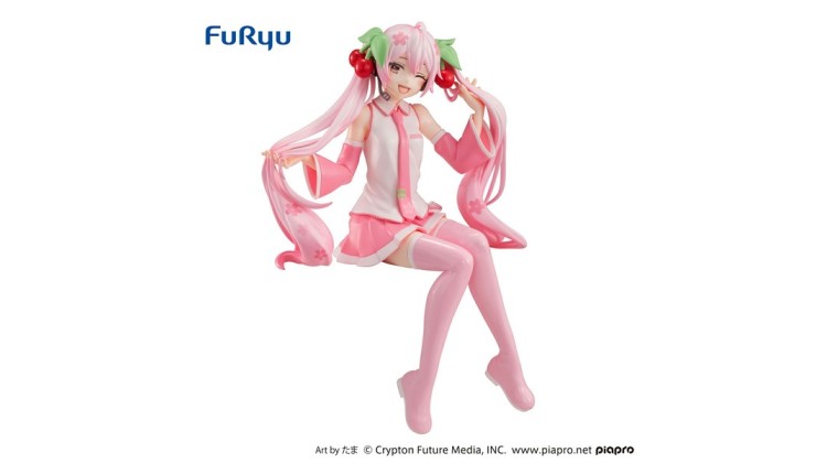 Hatsune Miku - Sakura Miku 2022, Wink ver. Noodle Stopper Figür