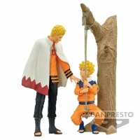 Naruto - 20th Anniversary Figürü - Uzumaki Naruto Hokage + Kid Ver. 