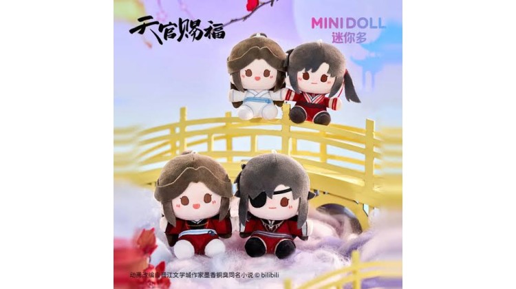 Tian Guan Ci Fu (Heaven Official's Blessing) - Mini Doll Blind Box Peluş 