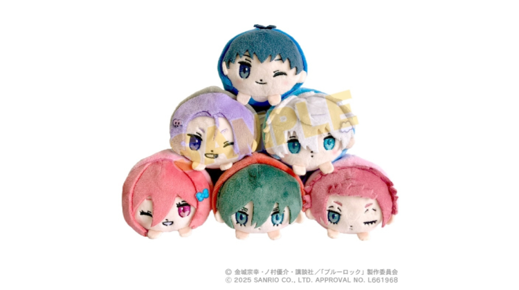 Blue Lock - Sanrio Mochi Kororin Peluş Blind Box 